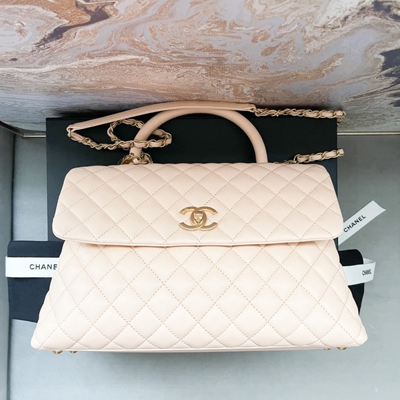 Chanel Caviar Quilted Medium Coco Handle Flap Bag - Picture 4 of 15